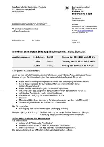 Merkblatt Erwerbsgartenbau